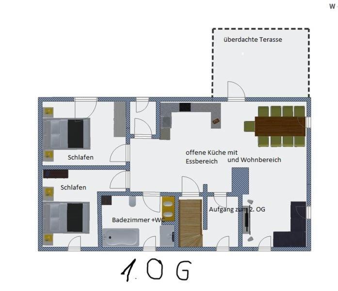 Ferienwohnung Romantica 1. Und 2. Og Schopfloch Экстерьер фото
